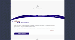 Desktop Screenshot of beamintl.com